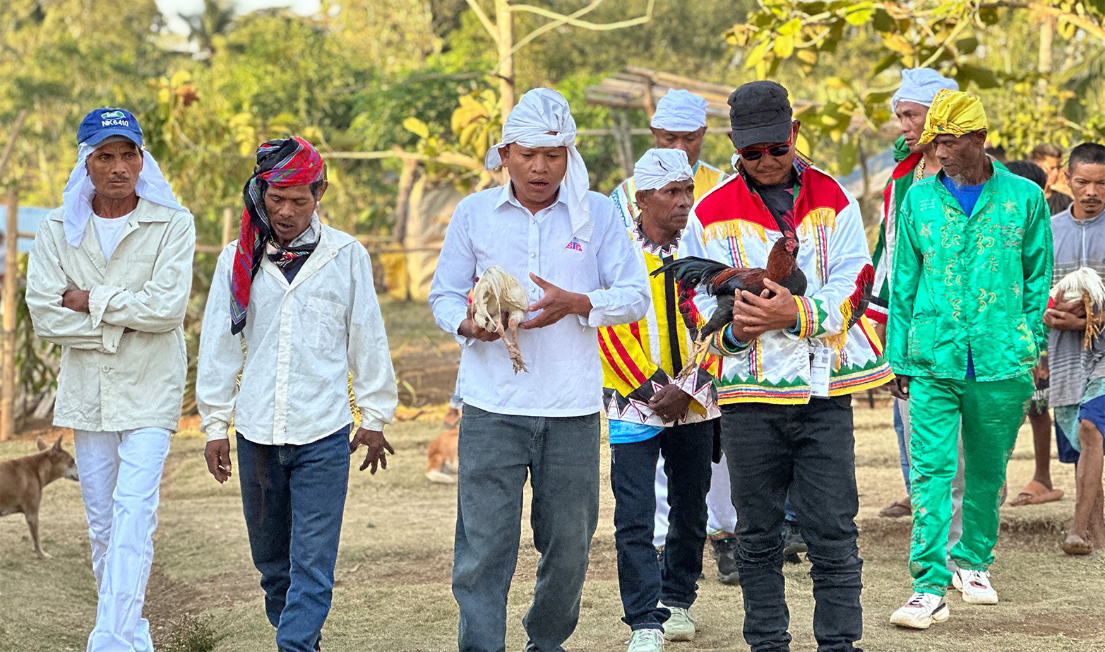 During the ritual offered to their Apo (ancestors), and to Magbabaya (God). (SAMDHANA/Xenia)