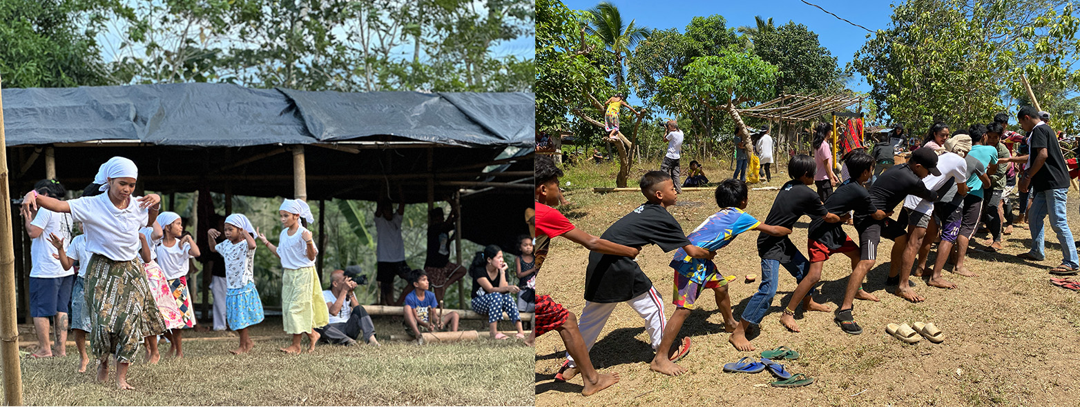 Indigenous youth from different communities showed their talents in traditional dancing followed by their traditional games. (SAMDHANA/Xenia)