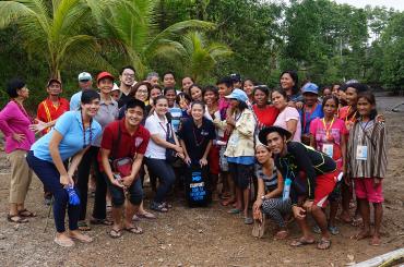 Training participants with the SGP-UNDP Project Monitoring Team led by Atty. Jun Quicho